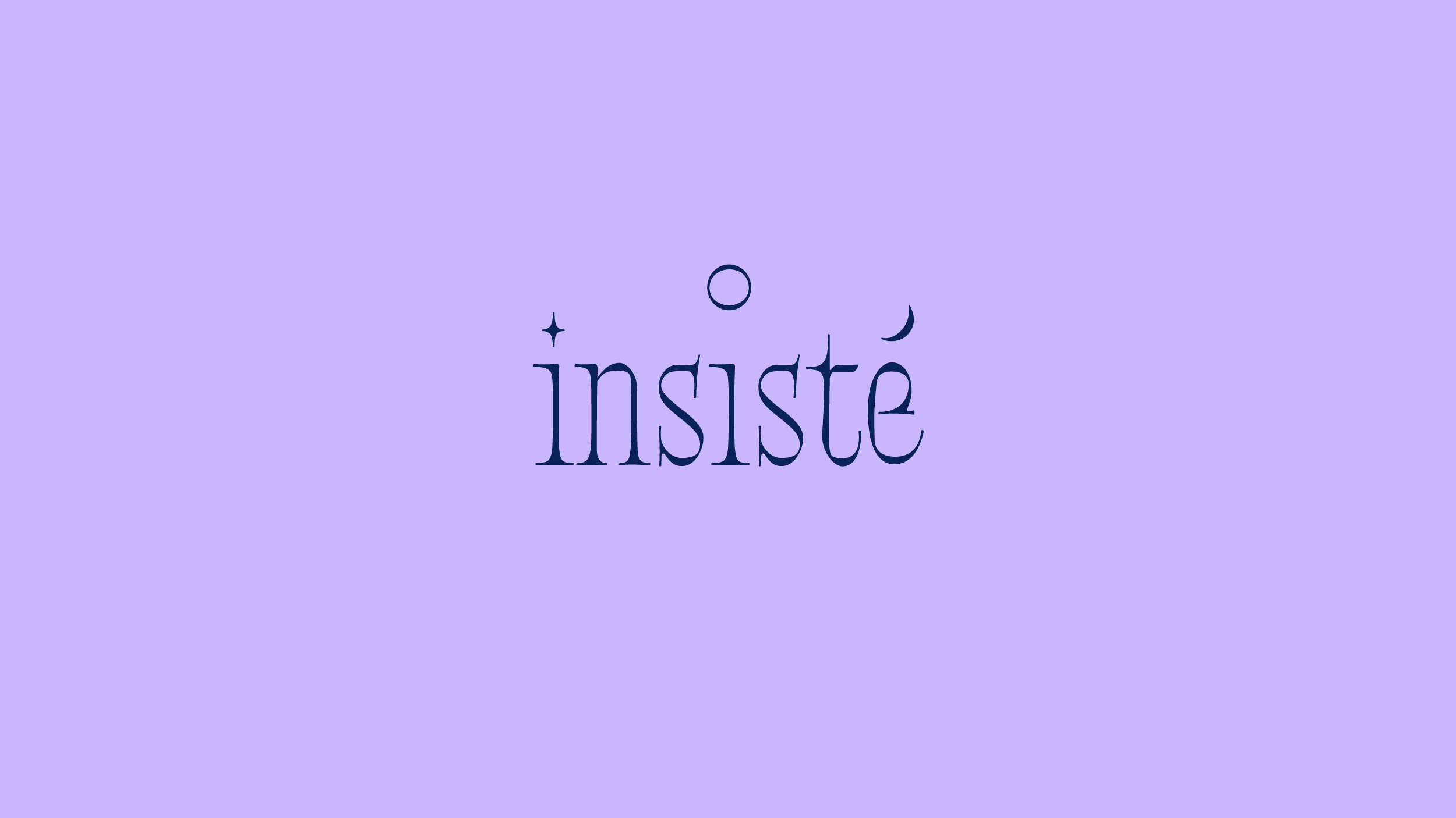 Insisté